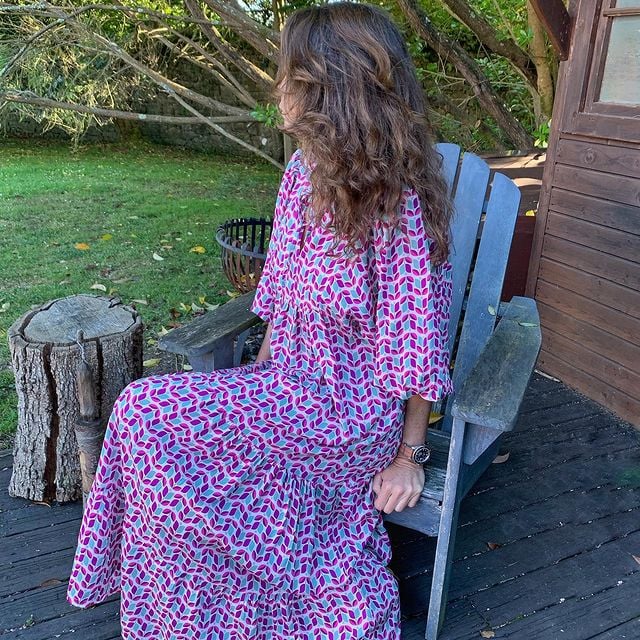 🌸Summer Specials🌸Women's Elegant Puff Sleeve Floral Boho Maxi Dress
