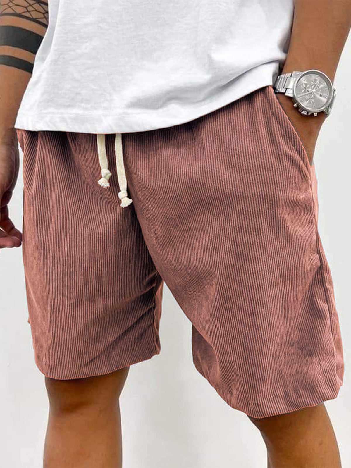 Retro Comfort Cord Shorts